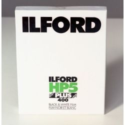 Ilford HP5 400 4x5 (10,2x12,7cm) / 25szt. exp.2026/04