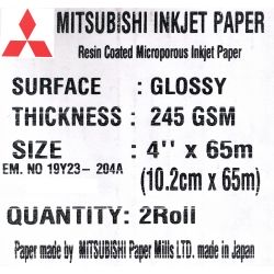 Papier Mitsubishi InkJet 10,2x65 Glossy