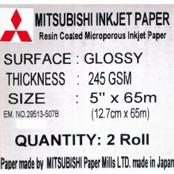 Papier Mitsubishi InkJet 12,7x65 Glossy