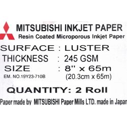 Papier Mitsubishi InkJet 20,3x65 Lustre