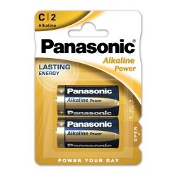 Panasonic LR14/C x2 Alkaline Power