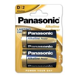 Panasonic LR20/D x2 Alkaline Power