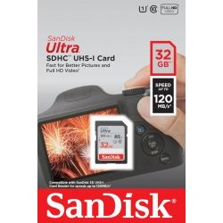 Karta pamięci SD 32GB-120MB/s SanDisc