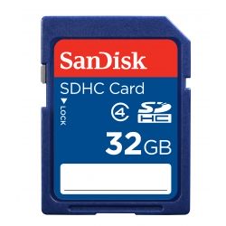 Karta SDHC 32GB kl.4 SanDisc