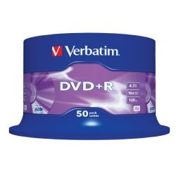 DVD+R (plus) 4,7GB Printable 50-Cake VERBATIM #43512