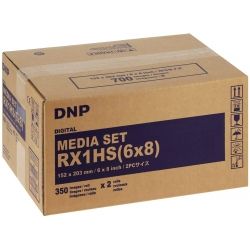 1 Papier DNP RX1 HS 15x20 cm na 1x350 wydruków (1 rolka = pół opakowania)