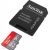 Karta Micro SD 64GB-140MB/s A1 + adapter SanDisc
